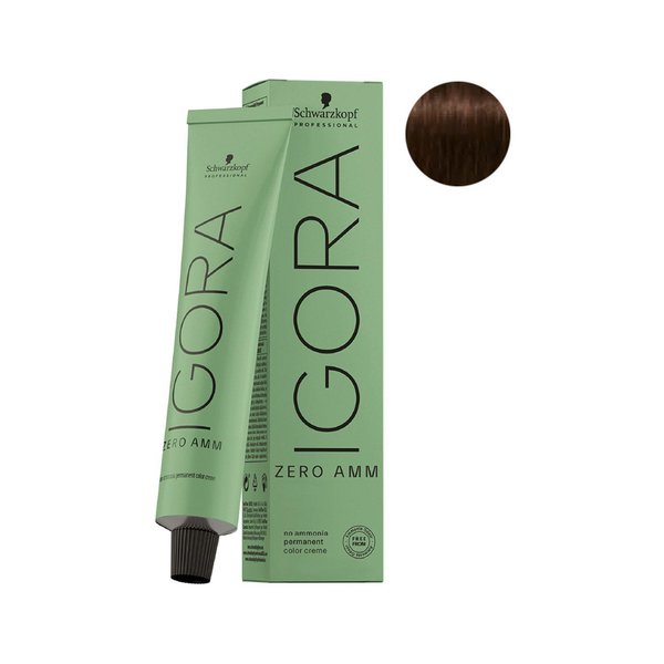 Imagen de Tinta Schwarzkopf Igora Zero AAM Sin Amoníaco 4-6 60gr