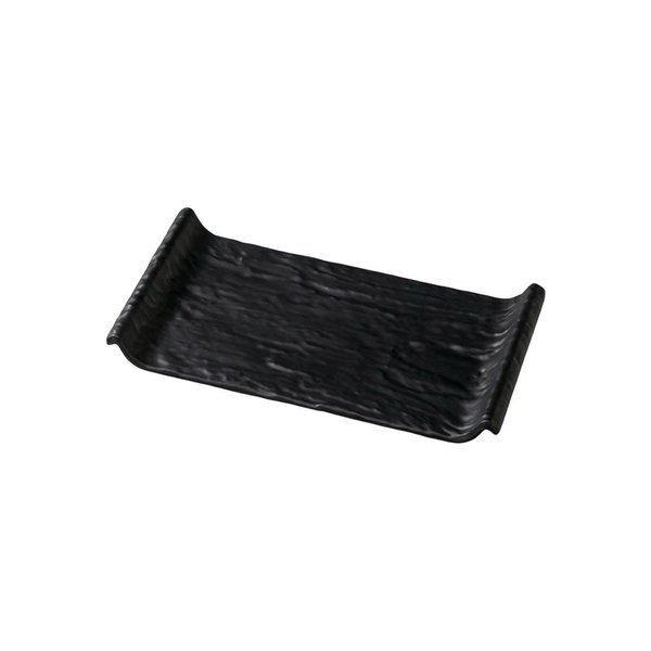 Imagen de Bandeja Plato De Melamina Negro Para Sushi 30cm X 17cm