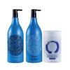 Imagen de Pack Shampoo Sin Sal Aqua Thermal Pro Color 1,5L + Acond + Keratina Blonde 1Kg