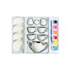 Imagen de Juego De Cerámica 11 Piezas Para Pintar + Pincel + Pintura