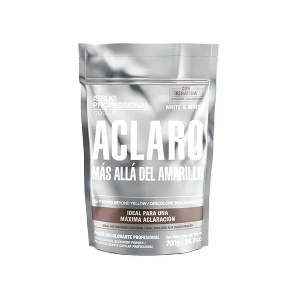 Imagen de Polvo Decolorante Issue Profesional Aclaro White & White Con Keratina 700gr