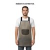 Imagen de Delantal Impermeable Unisex Con Bolsillo Peluquería Barberia