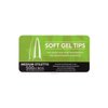 Imagen de Tips Transparentes Medium Stilleto Para Soft Gel 550 Unidades