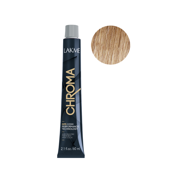 Imagen de Tinta Permanente Sin Amoniaco Lakme Chroma N° 10/30 60ml