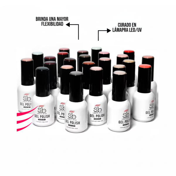 Imagen de Esmalte En Gel Semipermanente SB 437 Gel Polish 15ml