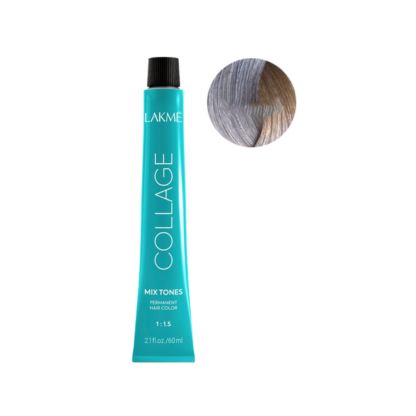 Imagen de Tinta Permanente Vegana Lakme Collage Mix Tones N° 0/02 60ml