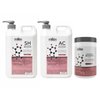Imagen de Pack Shampoo Anti-Frizz Millên Con Keratina 3L + Acondicionador 3L + Máscara 1Kg