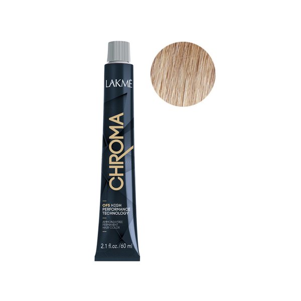 Imagen de Tinta Permanente Sin Amoniaco Lakme Chroma N° 10/00 60ml