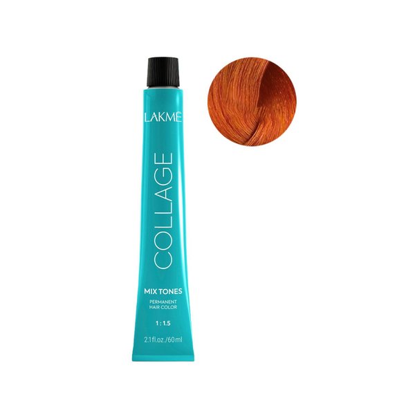 Imagen de Tinta Permanente Vegana Lakme Collage Mix Tones N° 0/40 60ml
