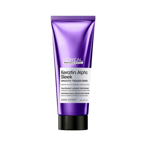 Imagen de Tratamiento Loreal Keratin Alpha Sleek Smooth Transformer 200ml