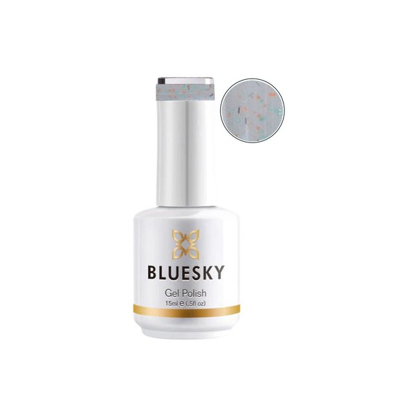 Imagen de Esmalte De Uñas Gel Semipermanente Bluesky Dusty Taupe Glitter 15ml