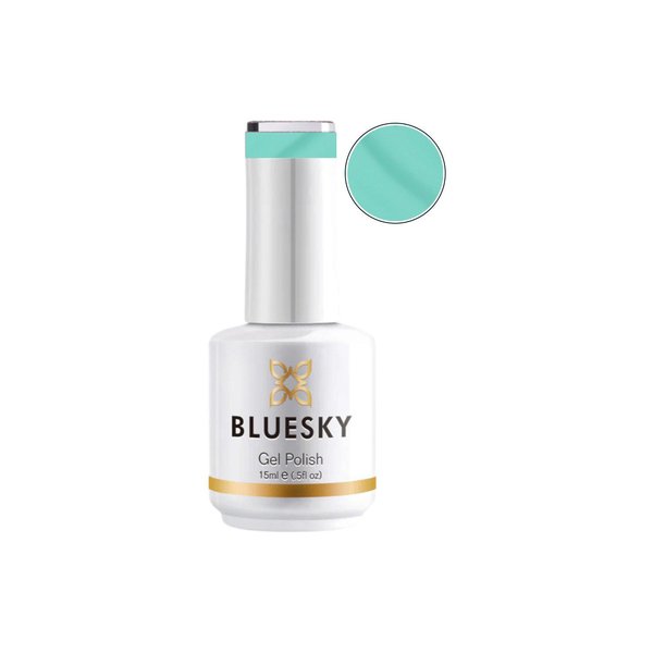 Imagen de Esmalte De Uñas Gel Semipermanente Bluesky Mint Breeze Cremoso 15ml