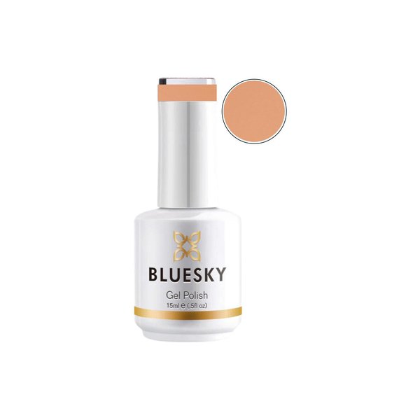 Imagen de Esmalte De Uñas Gel Semipermanente Bluesky Caramel Nude Cremoso 15ml