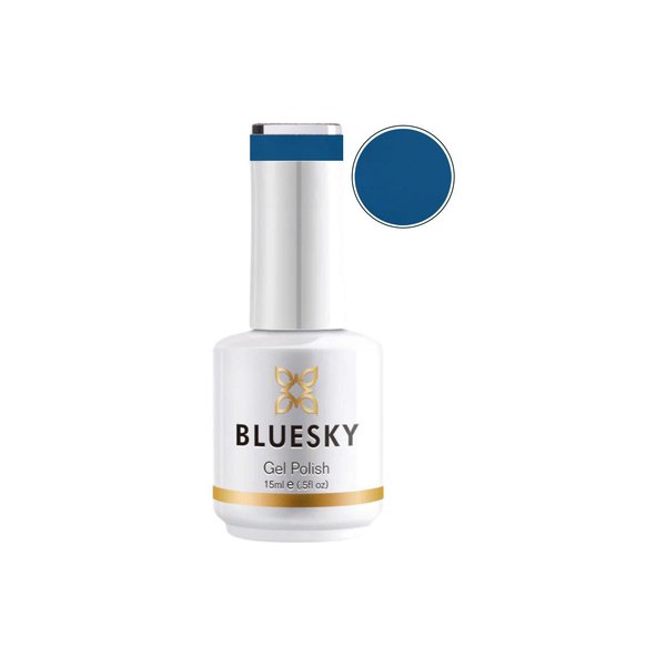 Imagen de Esmalte De Uñas Gel Semipermanente Bluesky Blue Rapture Cremoso 15ml