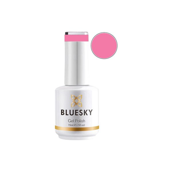 Imagen de Esmalte De Uñas Gel Semipermanente Bluesky Bright Pink Cremoso 15ml