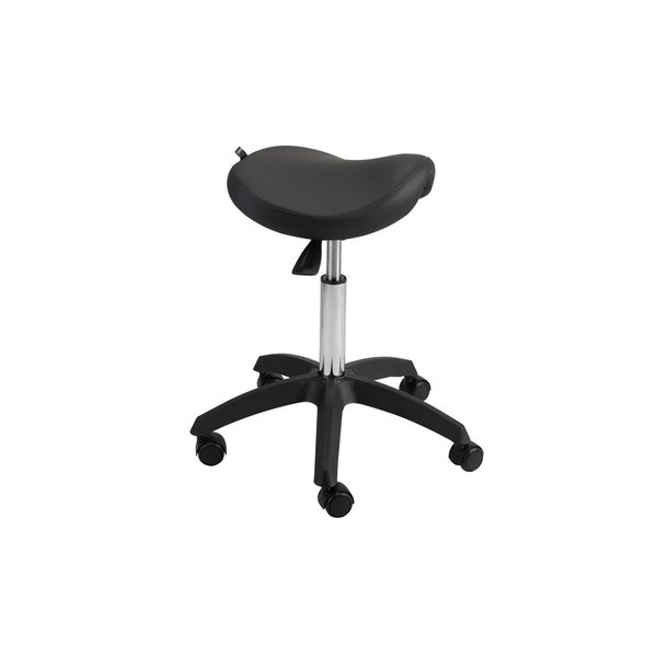 Imagen de Taburete Silla Para Peluquería Dompel Sela Negro 65cm
