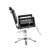 Imagen de Silla Sillón Para Peluquería Dompel Square Stand Negra