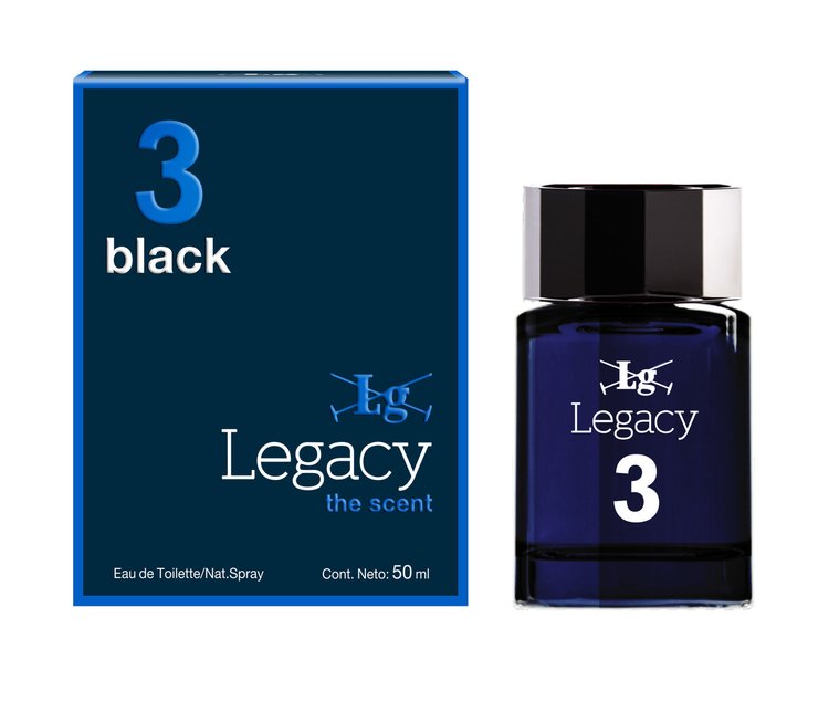 Imagen de Legacy Perfume de Hombre 3 Black 50 ml