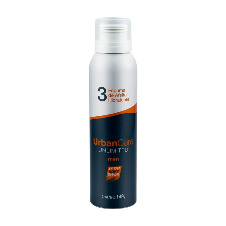 Imagen de Urban Care Espuma De Afeitar Unlimited   149 gr