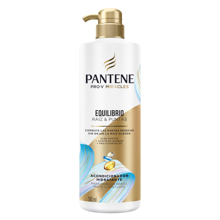 Imagen de Pantene Acondicionador Equilibio Raiz/Puntas 510 ml