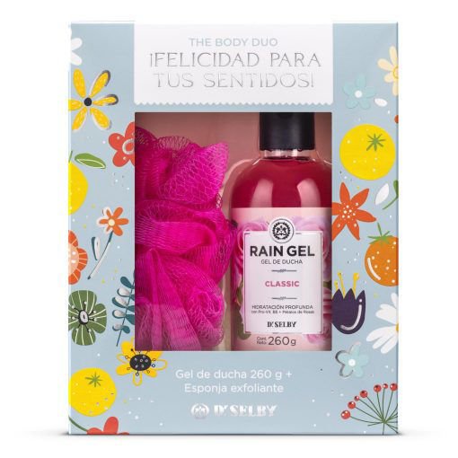 Imagen de Rain Gel Estuche Classic + Esponja Exfoliante