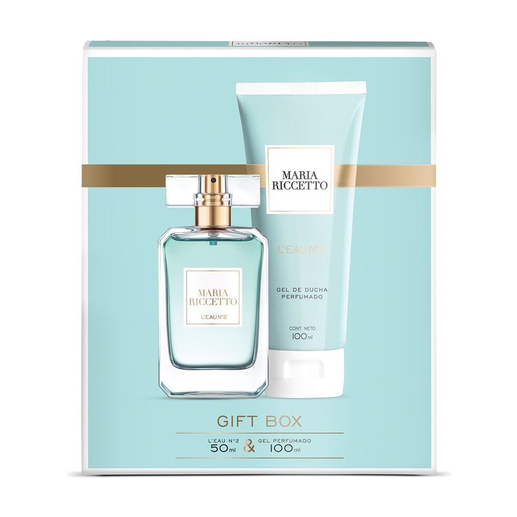Imagen de María Riccetto Estuche  Perfume De Mujer  Eau De Toilette Nº2  50 ml+ Gel Ducha 100 ml