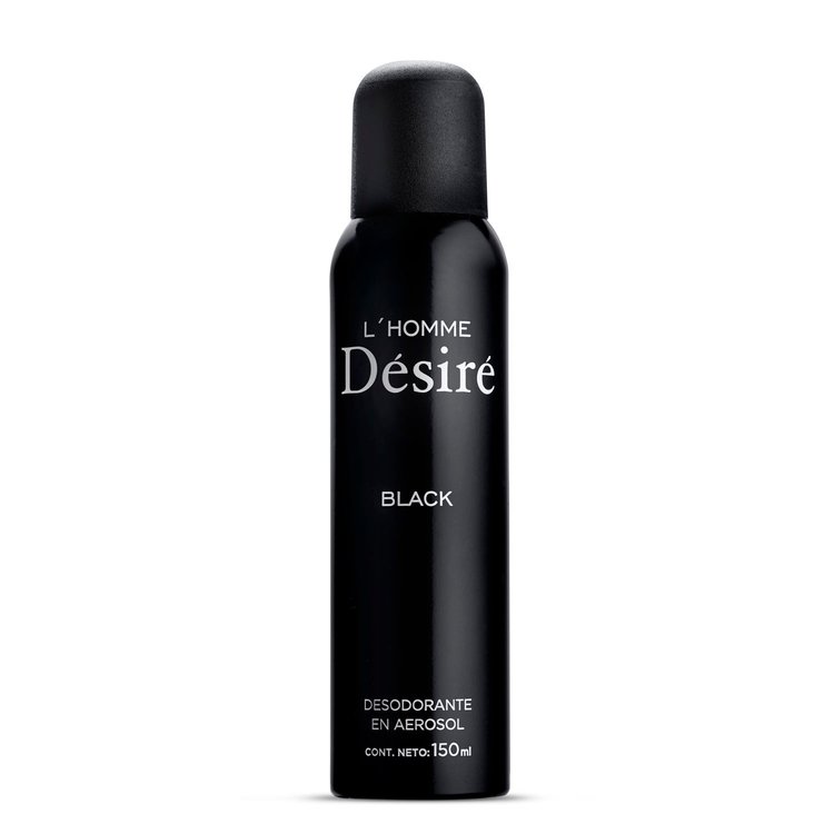 Imagen de Desire  Black Desodorante En Aerosol  Para Hombre 150 ml