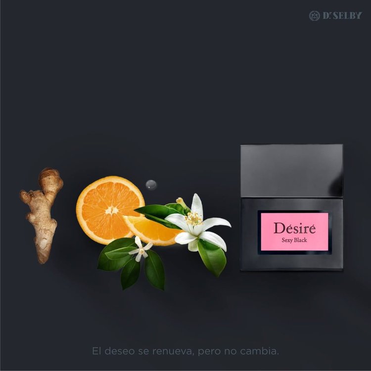 Imagen de Desire Sexy Black Perfume de Mujer 50 ml