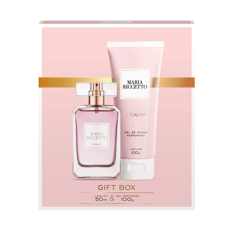 Imagen de María Riccetto Estuche Perfume De Mujer  Eau De Toilette Nº1  50 ml+ Gel Ducha 100 ml