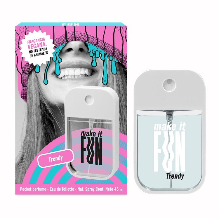 Imagen de Make It Fun Trendy perfume de Mujer Edt 45 ml