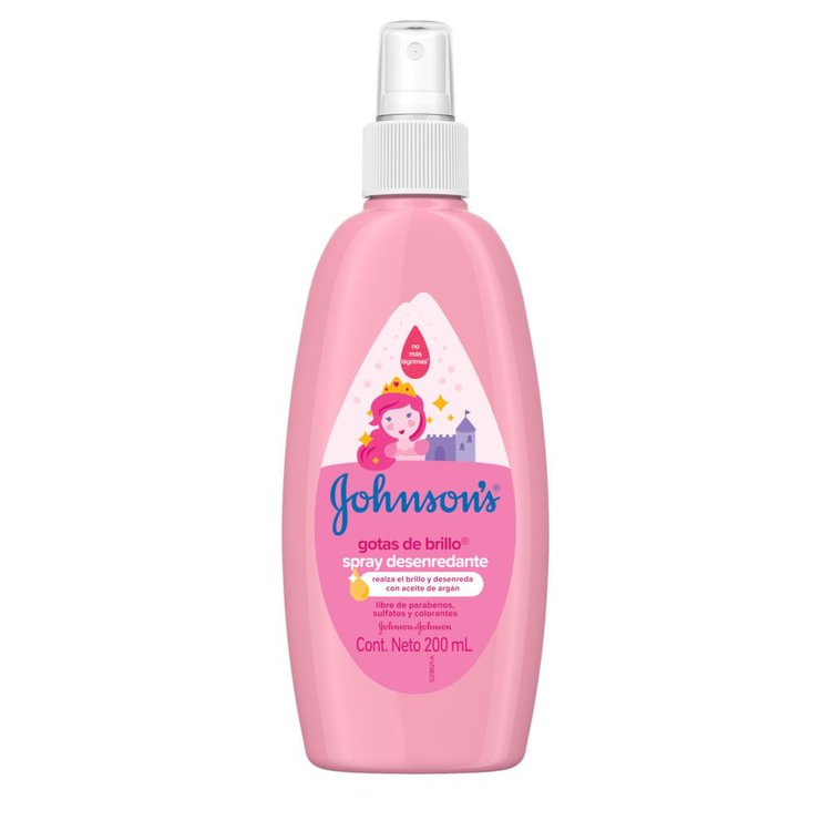 Imagen de Johnson´S Baby Gotas De Brillo Spray Para Peinar 200 ml