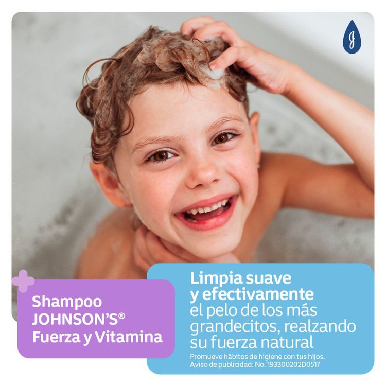 Imagen de Johnson's Baby Shampoo Fuerza y Vitamina  200 ml