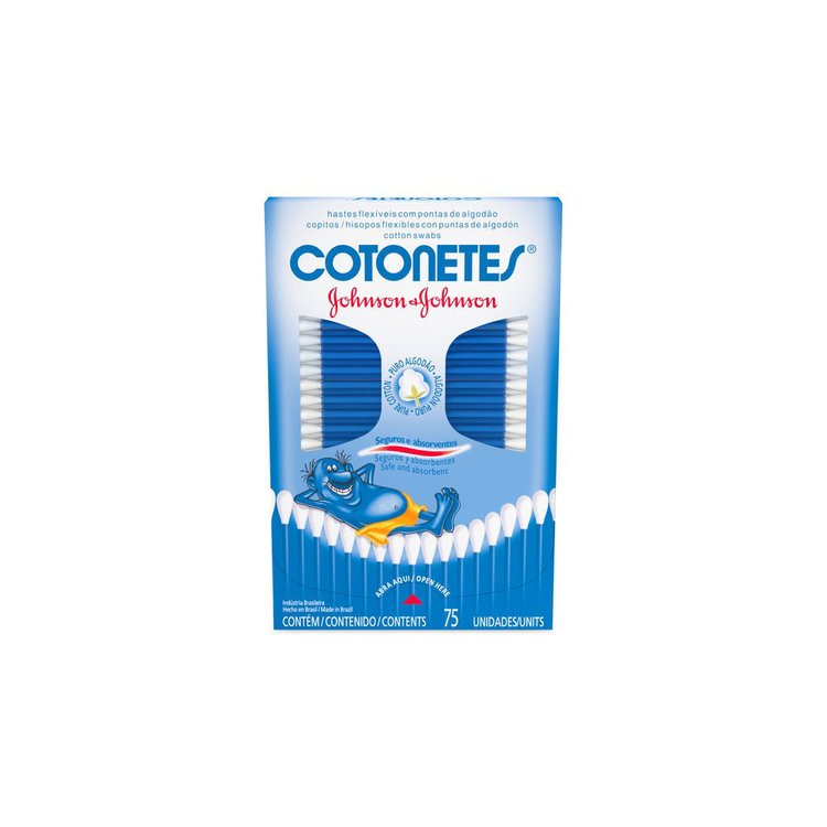Imagen de Johnson's Baby Cotonetes  75 unidades
