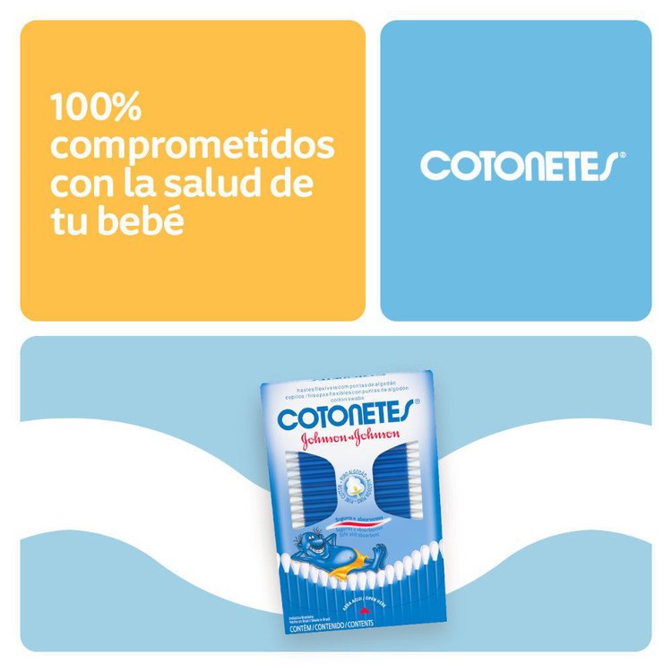 Imagen de Johnson's Baby Cotonetes  75 unidades