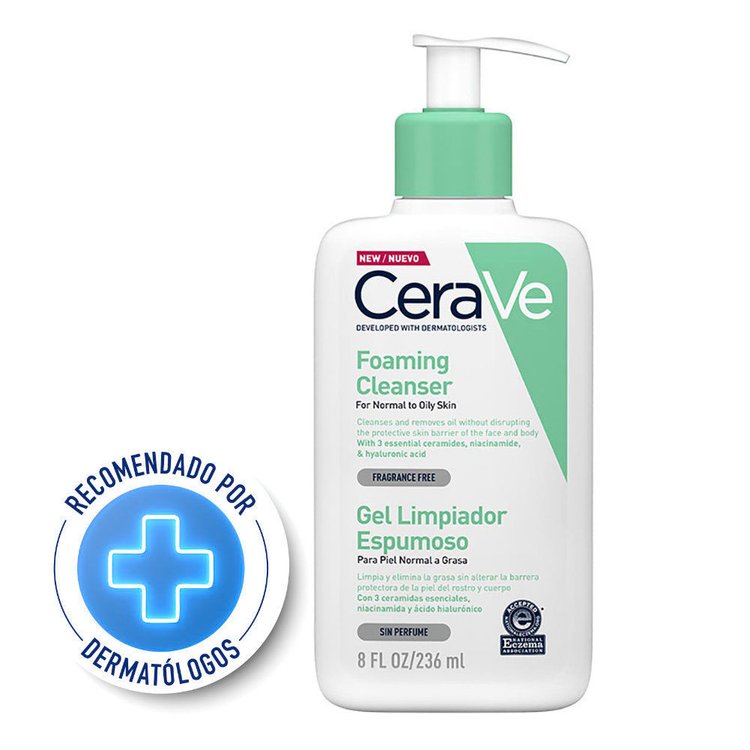 Imagen de Cerave Gel Limpiador Espumoso Piel Mixta 240 ml