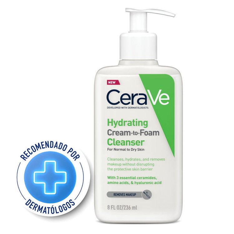 Imagen de Cerave Limpiador Crema Espuma Hidratante 236 ml