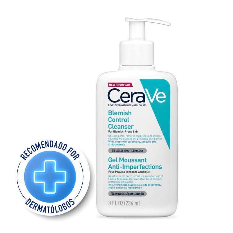 Imagen de Cerave Gel Limpiador Control De Imperfecciones 236 ml