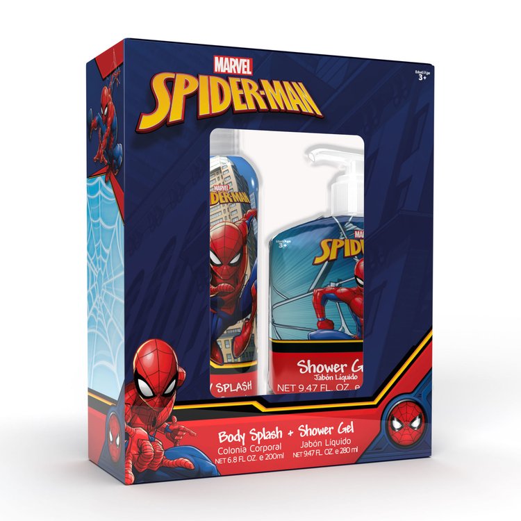 Imagen de Disney  Estuche Marvel Spiderman Body Splash 200 ml con Gel de Ducha