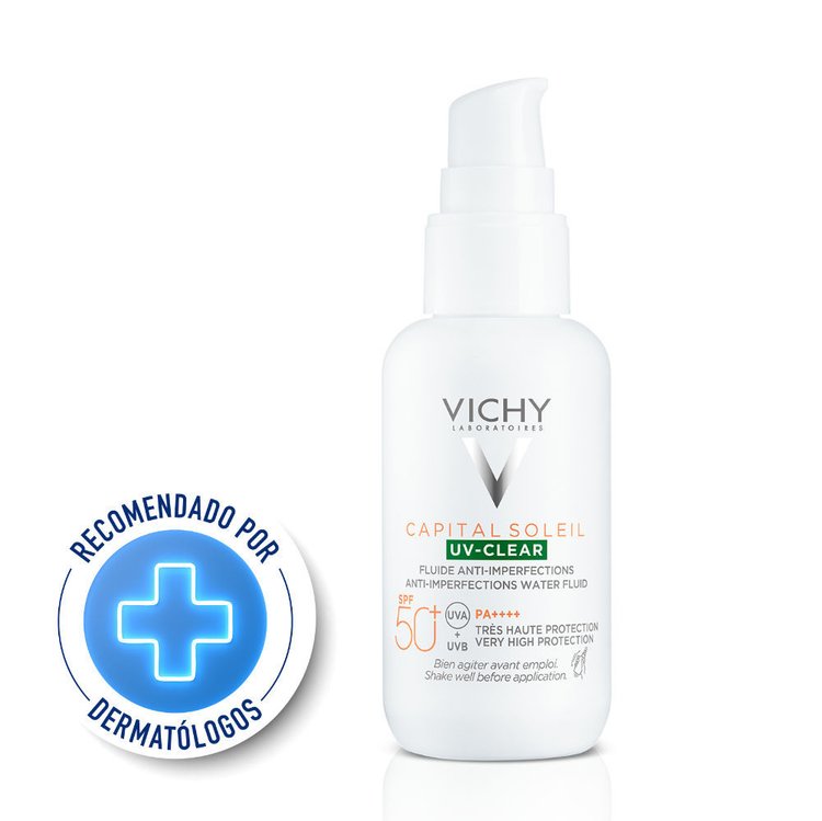 Imagen de Vichy Protector Solar Facial Capital Soleil Uv Clear 50+ 40 ml