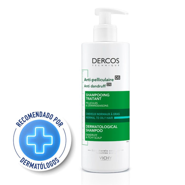 Imagen de Vichy Shampoo Dercos Anticaspa Cabello Grasos 390 ml