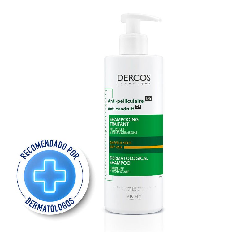 Imagen de Vichy Shampoo Dercos Anticaspa Cabello Seco 390 ml