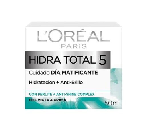 Imagen de L´Oréal Paris Crema Facial Hidra Total 5 Matificante 50 ml