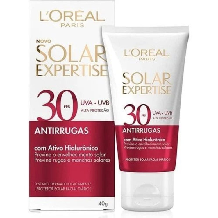 Imagen de L'Oreal Paris Protector Solar Expertise Antiarrugas FPS 30  40 ml