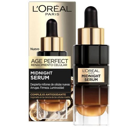 Imagen de L'Oréal París Midnight Sérum Renacimiento Celular con Complejo Antioxidante Age Perfect  30ml