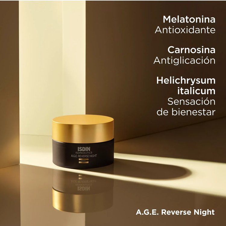 Imagen de Isdin Isdinceutics Crema Reparadora A.G.E. Reverse Night 51 g