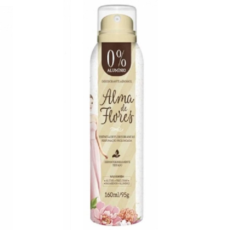 Imagen de Alma De Flores Desodorante Aerosol 150 ml - Flores Blancas