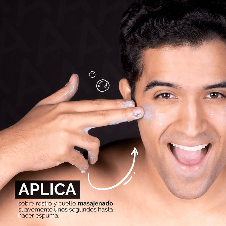 Imagen de Asepxia Jabón Liquido Facial  Purificante Carbón Detox 200 ml