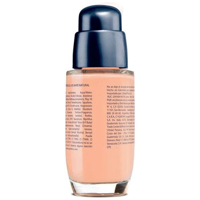 Imagen de Vogue Base Líquida Efecto Mate Con Acido Hialuronico  30 ml -  Arena