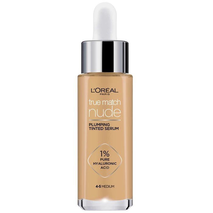 Imagen de L'Oreal Paris Base Serum True Match Tinted Con Acido Hialurónico 4-5 Medium