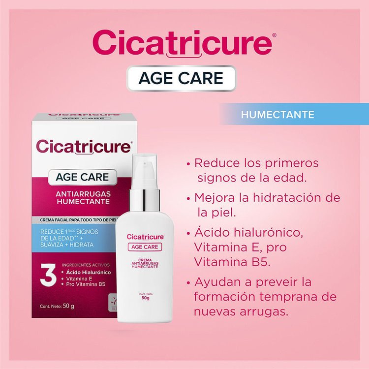 Imagen de Cicatricure Age Care Crema Antiarrugas Humectante 50 gr